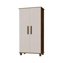 Armário Organizador 2 Portas Nicolau Malbec/Off White G37 - Gran Belo
