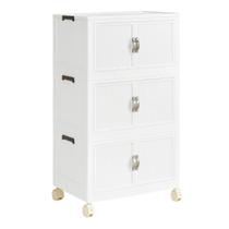 Armário Organizador Dobrável 3 Compartimentos Empilhável