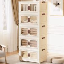 Armário Organizador Modular Empilhável 5 Nichos com Rodinhas 360, Leve e Ideal para Casa Armário Organizador Modular Empilhável 5 Nichos com Rodinhas 360, Leve e Ideal para Casa