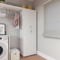 Armário Organizador Multiuso Kiev 2 Portas Com Chave Armário Organizador Multiuso Kiev 2 Portas Com Chave