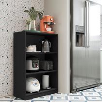 Armário Organizador Multiuso para cozinha 2 prateleiras 3 nichos Star.