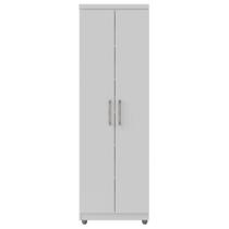 Armário Organizador Multiuso Sabrina 2 Portas e 6 Nichos Branco - Abmaza Armário Organizador Multiuso Sabrina 2 Portas e 6 Nichos Branco - Abmaza