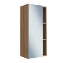 Armário Organizador para Banheiro ProDecor CP7020 Marrom com Espelho 1 Porta e Abertura Reversível Armário Organizador para Banheiro ProDecor CP7020 Marrom com Espelho 1 Porta e Abertura Reversível
