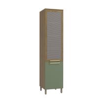 Armário Paneleiro 50cm Porta de Telinha com Pés Botanic Kappesberg