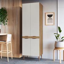 Armário Paneleiro Duplo 4 Portas 62,8cm Veneza Modulada