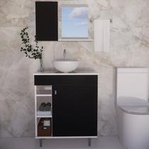 Armário para Banheiro com Espelharia e Cuba Itália