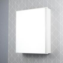 Armário para Banheiro com Espelho Luxor Branco 34cm Armário para Banheiro com Espelho Luxor Branco 34cm
