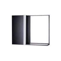 Armário para Banheiro com Espelho Preto Barra Vertical