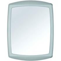 Armário para Banheiro Grande Cinza com Espelho - 010401104 - METASUL