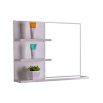 Armário Para Banheiro Lugano Branco 60 x 45cm
