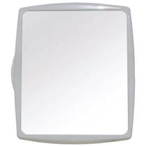 Armário para Banheiro Pequeno Cinza com Espelho - 010401113 - METASUL