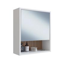 Armário para Banheiro Slim 1 Porta e Espelho B85 Emovell Armário para Banheiro Slim 1 Porta e Espelho B85 Emovell