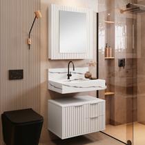 Armário para Banheiro Suspenso Ripy 60cm