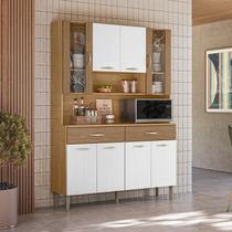 Armário para Cozinha 100% MDF 8 Portas Golden Plus Marrom/Freijó/Supremo Armário para Cozinha 100% MDF 8 Portas Golden Plus Marrom/Freijó/Supremo