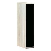 Armário Para Cozinha 15cm 1 Porta Legno Crema C/Preto Tx