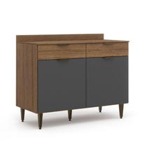 Armário para Cozinha 2 Portas 2 Gavetas Vittoria