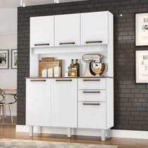 Armário para Cozinha 6 Portas 2 Gavetas 120 Cm Armário para Cozinha 6 Portas 2 Gavetas 120 Cm