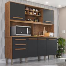 Armário para Cozinha 6 Portas 2 Gavetas Luna Plus - IMOP Móveis