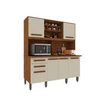 Armário Para Cozinha 6 Portas 2Gavetas Luna Plus Móveis Imop