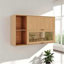 Armário para Cozinha Aéreo 2 Portas Castanha