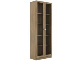 Armário para Escritório com 2 Portas de Vidro e 5 Prateleiras ME4115 Armário para Escritório com 2 Portas de Vidro e 5 Prateleiras ME4115
