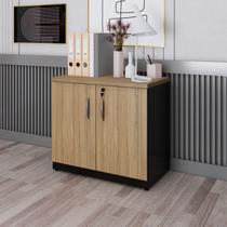 Armário para Escritório Multiuso Baixo com Chave 30mm