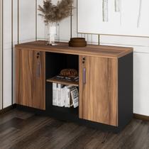 Armário para Escritório Multiuso Baixo com Chave 40mm