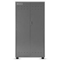 Armário para ferramentas com 4 prateleiras e 2 portas - RLL-110 (Cinza)