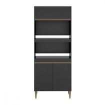 Armário para Forno Microondas para Cozinha 80x202cm 0453 Menu Móveis Armário para Forno Microondas para Cozinha 80x202cm 0453 Menu Móveis