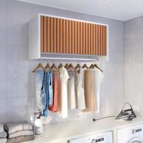 Armário Para Lavanderia Com Cabideiro Suspenso Delta - JM3 Móveis - jm3moveis Armário Para Lavanderia Com Cabideiro Suspenso Delta - JM3 Móveis - jm3moveis