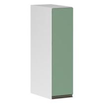 Armário Perola 20cm 1 Porta Luciane Branco Polar C/Verde