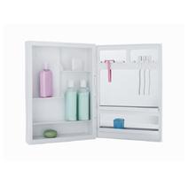 Armario Plastico para Banheiro Sobrepor Branco - ASTRA (A44)