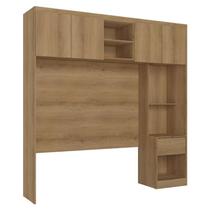 Armário Ponte Casal 4 Portas Modulare Capuccino Acetinado - THB Armário Ponte Casal 4 Portas Modulare Capuccino Acetinado - THB