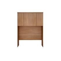 Armário Ponte Modulado Aéreo Casal/Queen 167cm Rizon/Linea c/ 4 Portas Cumaru - Novo Horizonte