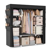 Armário portátil VTRIN para pendurar roupas 146 cm Armário portátil VTRIN para pendurar roupas 146 cm