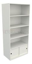 Armário Prateleira M13 Multiuso 100% Mdf (organizador Loja)