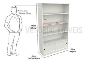 Armário Prateleira M17 Multiuso 100% Mdf (organizador Loja) Armário Prateleira M17 Multiuso 100% Mdf (organizador Loja)