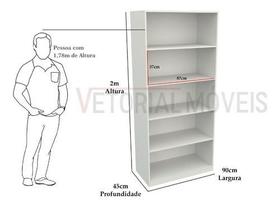 Armário Prateleira Multiuso M19 100% Mdf ( Loja Closet)