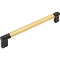 Armário Pull Stone Harbor Hardware 160 mm em latão acetinado preto