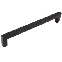 Armário Pull Stone Harbor Hardware de 16 cm em aço preto fosco