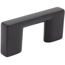 Armário Pull Stone Harbor Hardware Jetstream 3,2 cm preto fosco