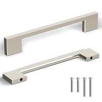 Armário Pulls Southern Hills Satin Nickel, 13 cm, pacote com 5