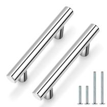 Armário puxa aço inoxidável Probrico de 6,35 cm, pacote com 30