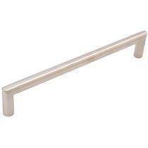 Armário redondo Pull Stone Harbor Hardware 16 cm em aço acetinado Armário redondo Pull Stone Harbor Hardware 16 cm em aço acetinado