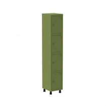 Armário Roupeiro 4 Portas Aço Grp 501/4 Cinza/Azul Del Rey