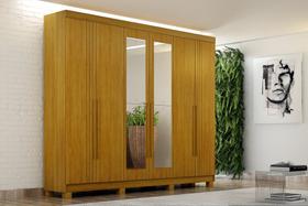 Armario Roupeiro Madri 6 Portas 2 Gavetas C/Kit 4 Espelho Madri Com Pes CHF Armario Roupeiro Madri 6 Portas 2 Gavetas C/Kit 4 Espelho Madri Com Pes CHF