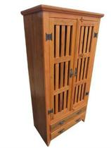 Armário Rústico Carter Em Madeira Demolição - Cód 2420