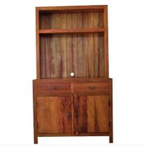 Armário Rústico Louvre em Madeira de Demolição - Cód 12