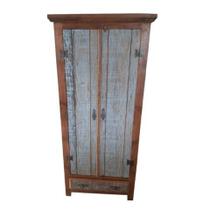 Armário Rústico Siri Em Madeira De Demolição - Cód 134