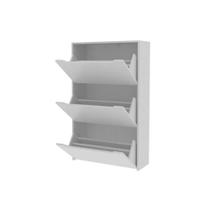 Armário Sapateira Quarto SA-3405 c/ 3 Portas Branco - Tecno Mobili Armário Sapateira Quarto SA-3405 c/ 3 Portas Branco - Tecno Mobili